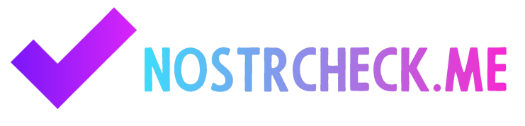 Nostrcheck.me logo